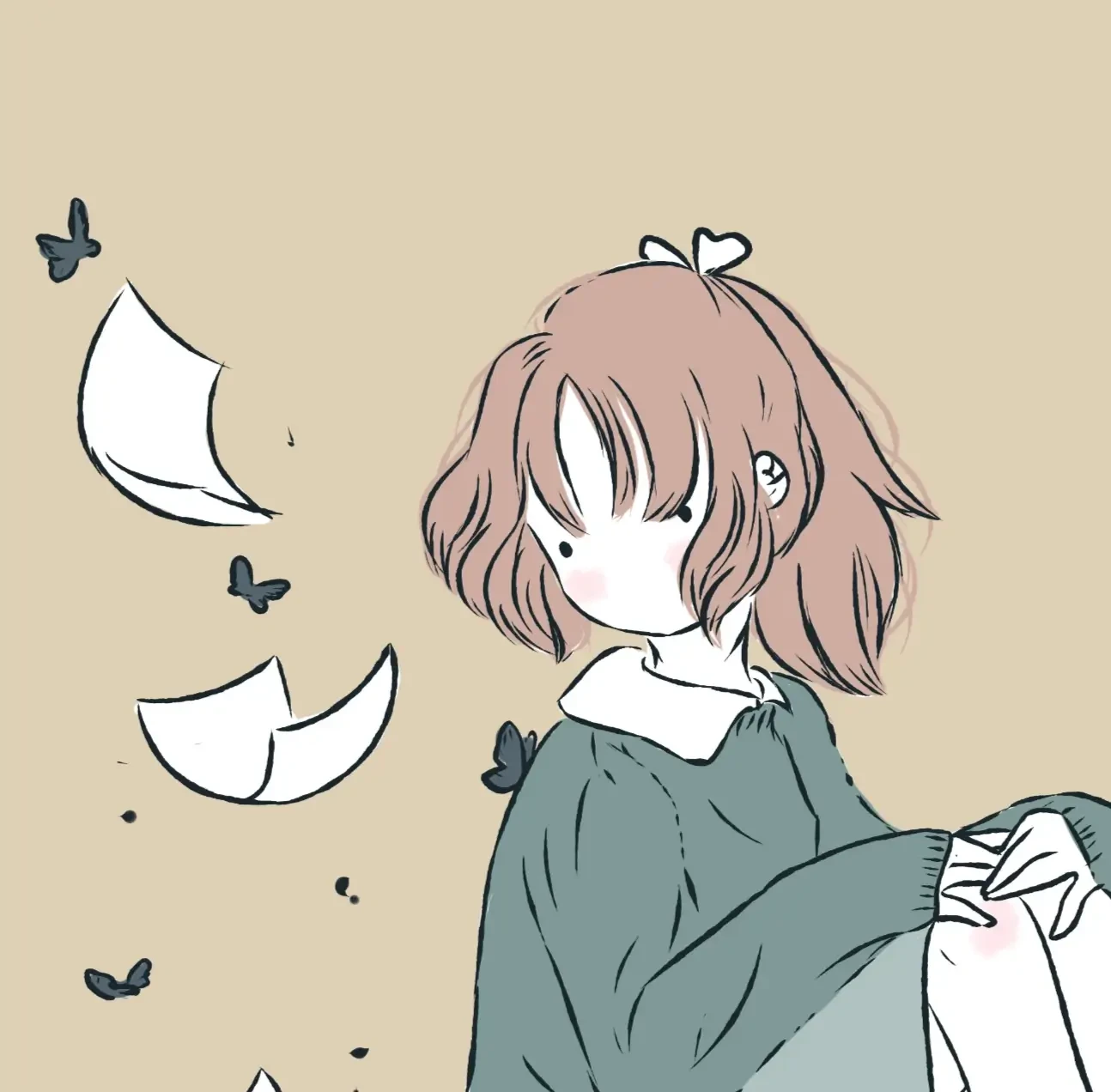 avatar brown hair girl from https://www.pixiv.net/users/20817694